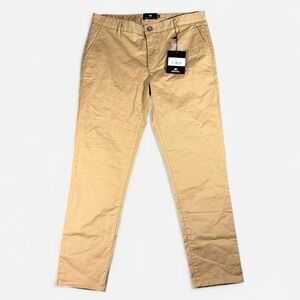 NWT Under 510 Almond Tan Core Stretch Chino Pants Size 32 x 27